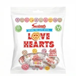 Swizzels Love Hearts 127g Cukierki musujące "serduszka" o smaku owocowym