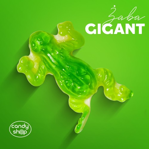 Żelki "Żaby XXL" 1kg o smaku owocowym