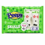 Peeps Marshmallow Skulls 42g Pianki "Czaszki" o smaku waniliowym Słodycze na Halloween