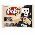 KitKat White Breaking Bones 292g Chrupiące wafelki "Łamane Kości" w kremie o smaku waniliowym Słodycze na Halloween