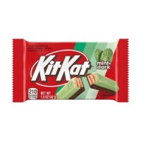 KitKat Mint & Dark Chocolate 42g Wafelek w polewie o smaku miętowo-czekoladowym