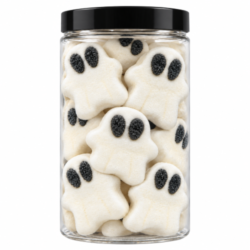 Pianki "Duszki" 90g o smaku waniliowym Słodycze na Halloween