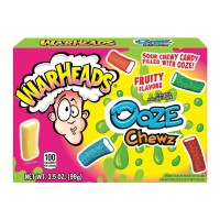 Warheads Sour Ooze Chewz 99g Kwaśne żelki z owocowym nadzieniem