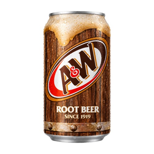 A&W Root Beer 330ml Gazowany napój bezalkoholowy o smaku korzennego piwa