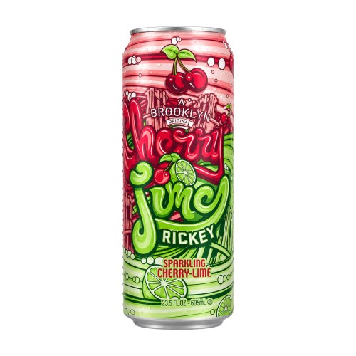Arizona Cherry Lime Rickey 650ml Napój owocowy o smaku wiśniowo-limonkowym