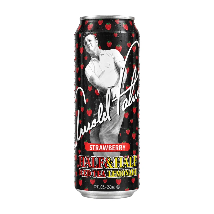 Arizona Strawberry Half & Half Iced Tea Lemonade 650ml Mrożona herbata o smaku truskawkowym