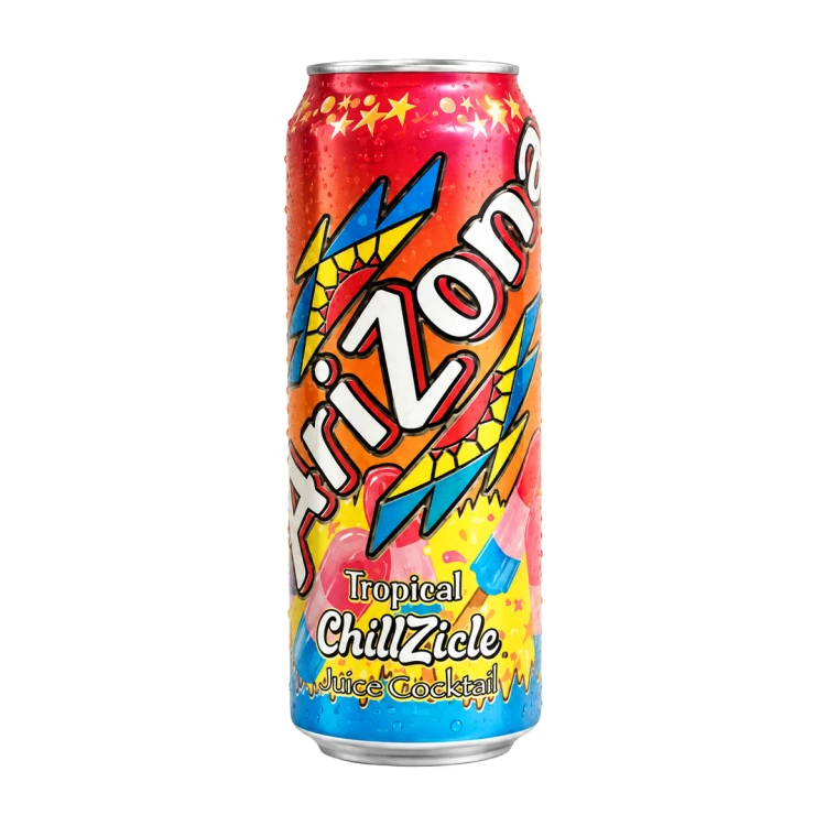 Arizona Tropical Chillzicle 650ml Napój owocowy o smaku owoców tropikalnych