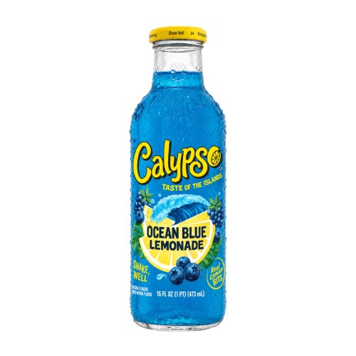 Calypso Ocean Blue Lemonade 473ml Napój o smaku cytryny, jagody i maliny