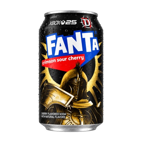 Fanta Dark Cherry 330ml o smaku ciemnych wiśni
