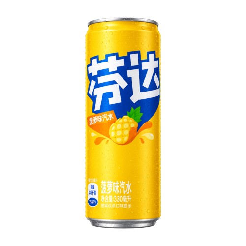 Fanta Pineapple 330ml Napój gazowany o smaku ananasowym