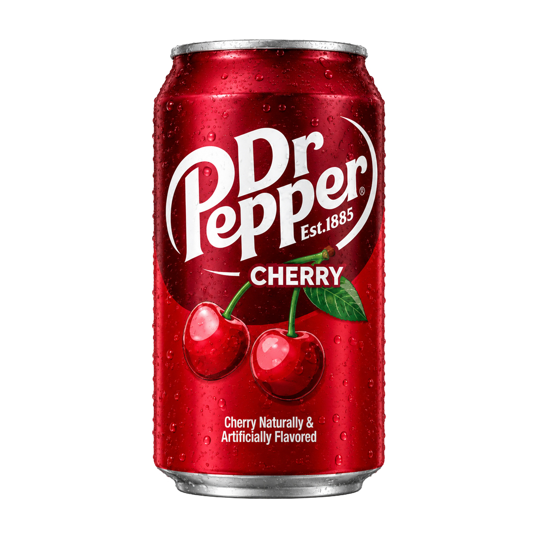 Dr Pepper Cherry 355ml Napój gazowany o smaku korzenno- wiśniowym