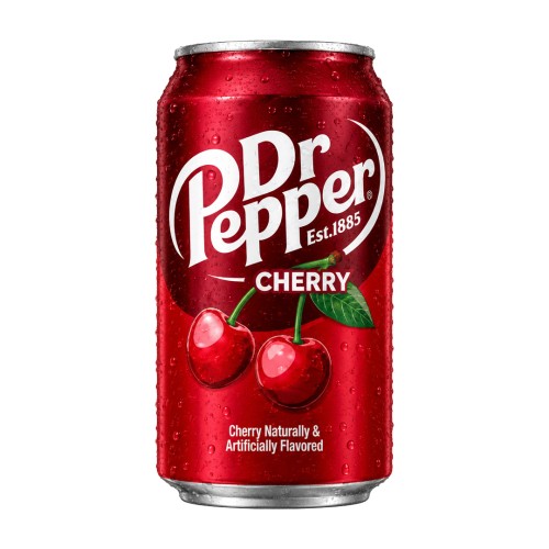 Dr Pepper Cherry 355ml Napój gazowany o smaku korzenno- wiśniowym