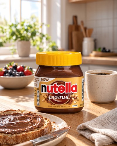 Nutella Peanut 371g Krem o smaku orzechowo- kakaowym