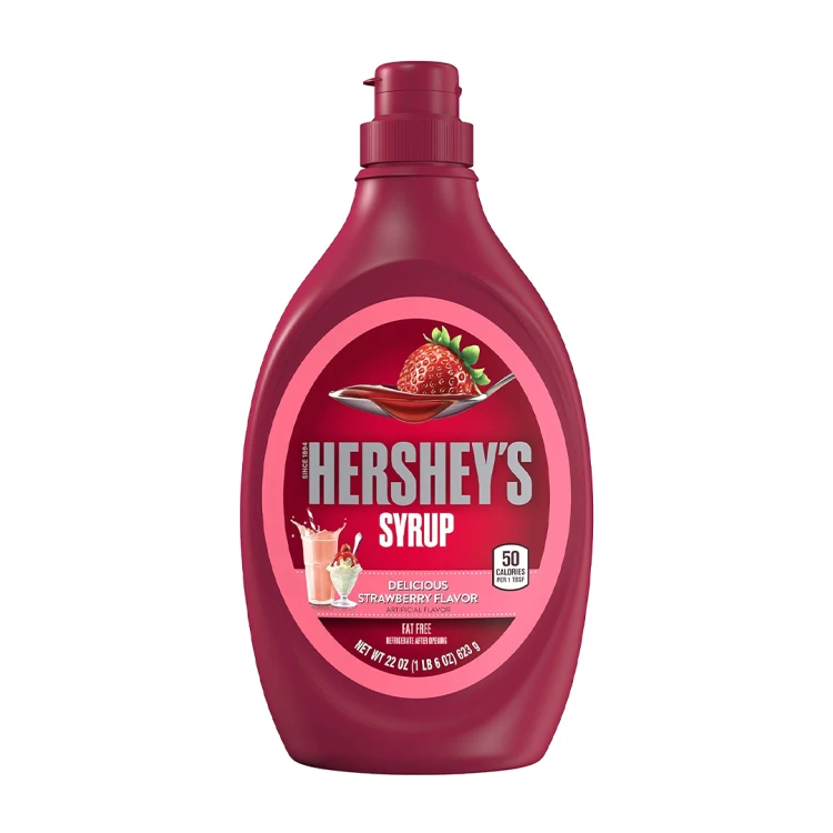Hershey's Strawberry Syrup 623g Syrop Sos o smaku truskawkowym