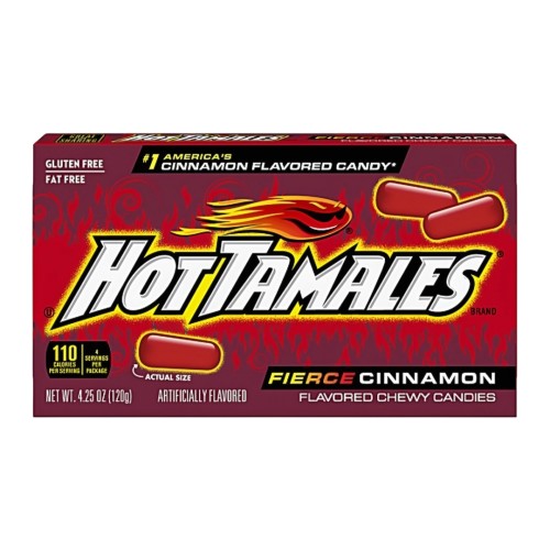 Hot Tamales 120g Cynamonowe  Cukierki do Żucia
