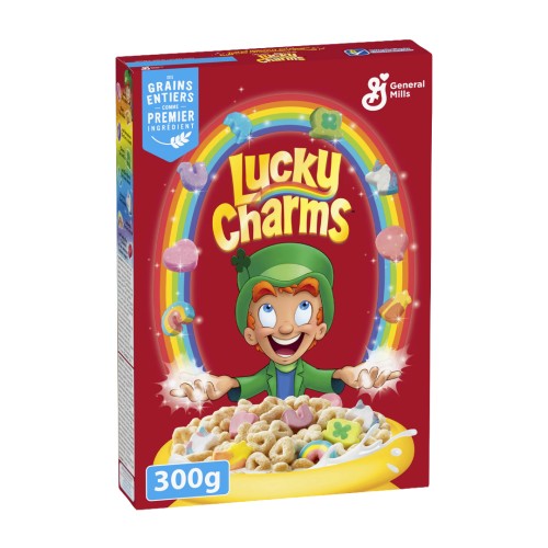 Lucky Charms Cereal 300g Płatki śniadaniowe z piankami marshmallow