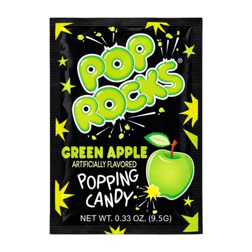 Pop Rocks Green Apple Popping Candy 9,5g Strzelające cukierki o smaku zielonego jabłka