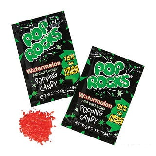 Pop Rocks Watermelon Popping Candy 9,5g Strzelające cukierki o smaku arbuzowym