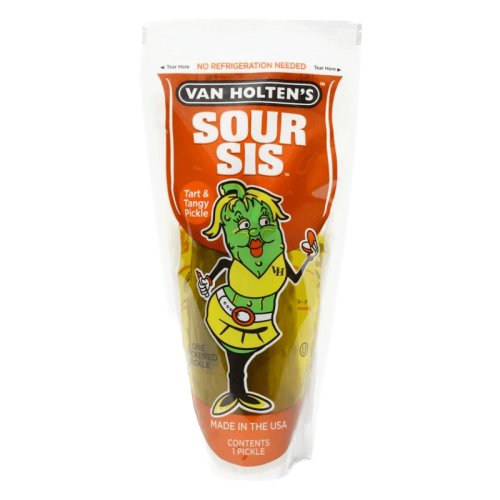 Sour Sis Pickle 196g Ogórek piklowany w kwaśnej zalewie