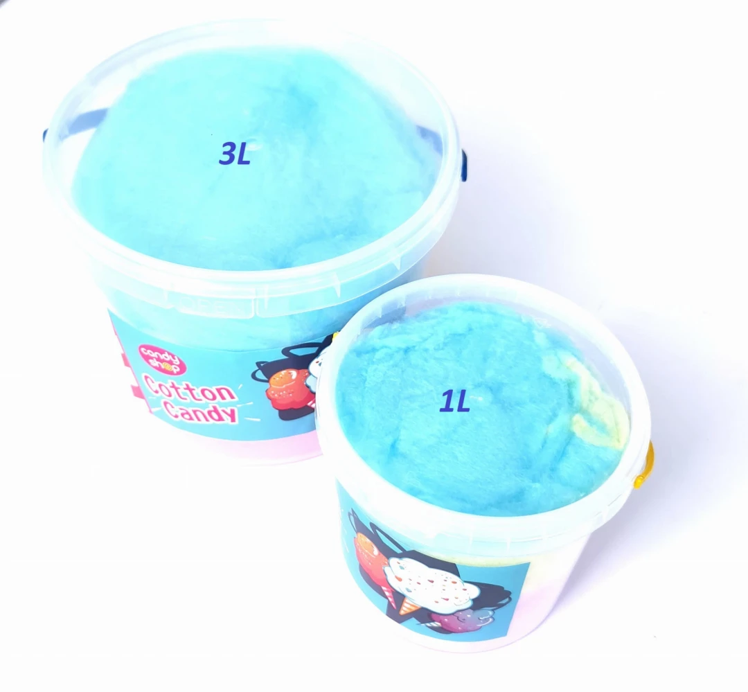 Kolorowa Tęczowa Wata Cukrowa Cotton Candy 3l
