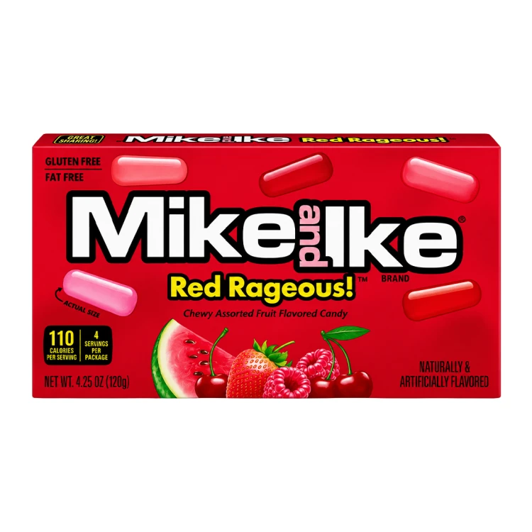 Mike and Ike Red Rageous 120g Cukierki o smaku owocowym