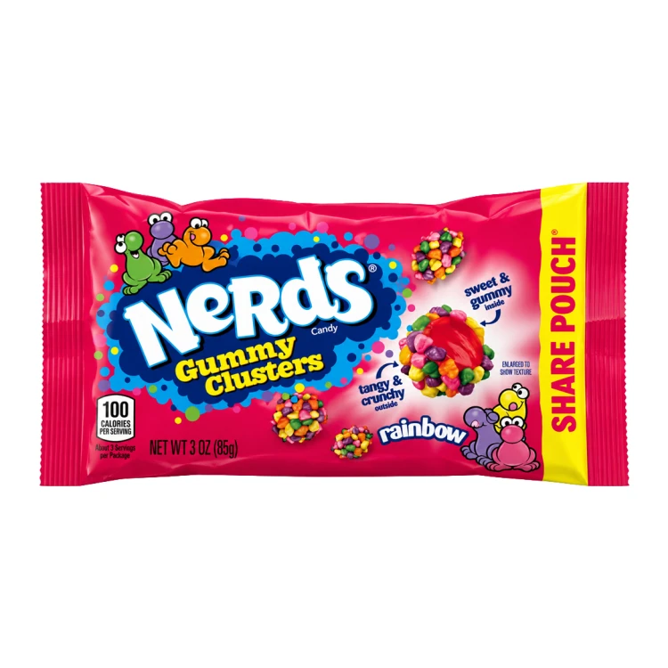 Nerds Gummy Clusters 85g Cukierki o smaku owocowym
