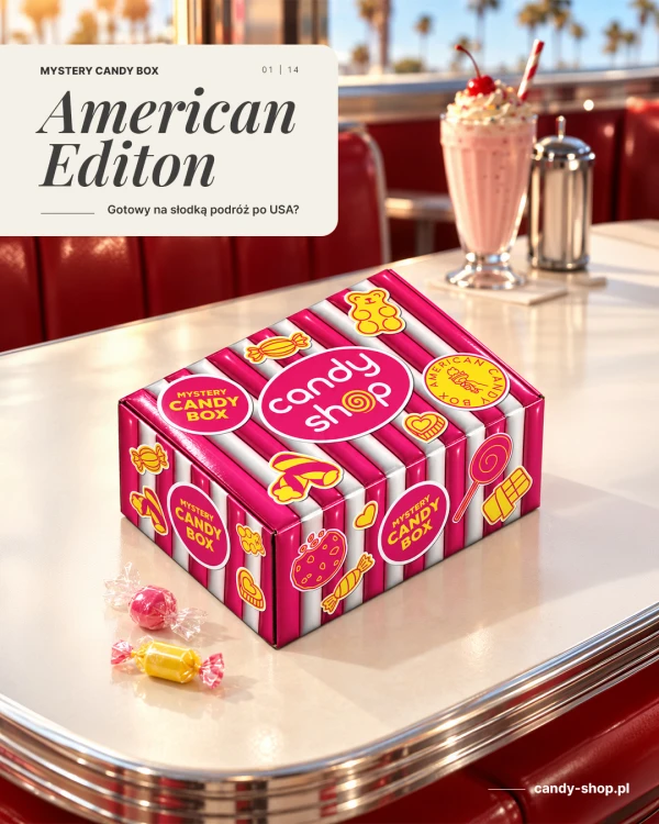 American Candy Mystery Box Amerykańskie Pudełko Niespodzianka Surprise Box