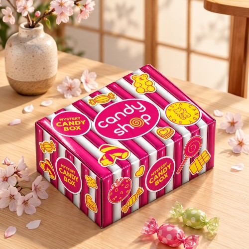 Asia Candy Mystery Box Azjatyckie Pudełko Niespodzianka Surprise Box