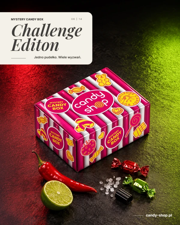 Challenge Candy Mystery Box Pudełko Niespodzianka z Wyzwaniami Surprise Box
