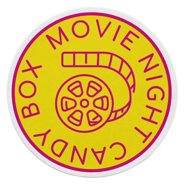 Movie Night Candy Mystery Box Pudełko Niespodzianka na Wieczór Filmowy Surprise Box