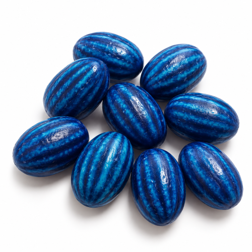 Gumy Balonowe ''Niebieskie'' o smaku niebieskiej maliny 1,600kg (250szt.)