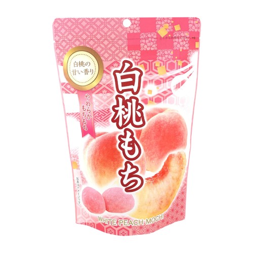 Seiki White Peach Mochi 130g o smaku białej brzoskwini