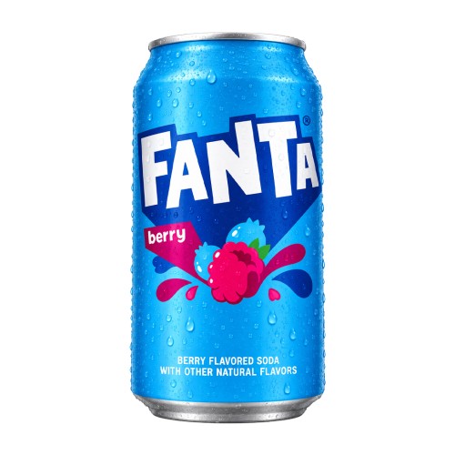 Fanta Berry 355ml Napój gazowany o smaku owoców leśnych