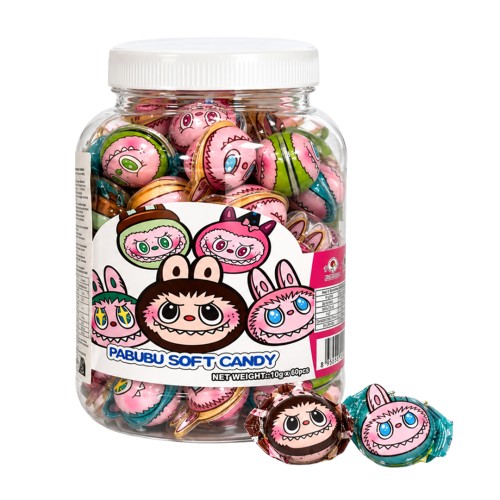 Deer Dada Rabubu Soft Gummy Candy 10g Żelka "Labubu" o smaku brzoskwini i liczi