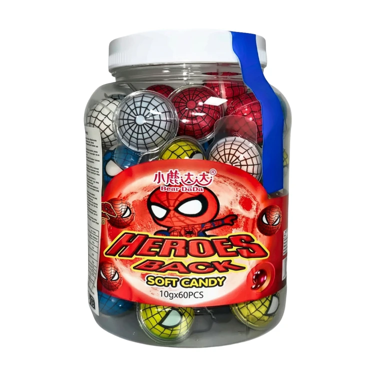 Deer Dada Heroes Back Soft Gummy Candy 10g Żelka "Spiderman" o smaku owocowym