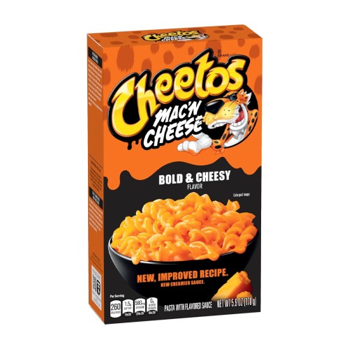 Cheetos Mac'N Cheese Bold & Cheese Flavor 170g Amerykański makaron z sosem serowym