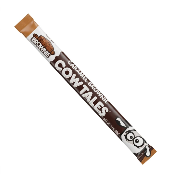 Cow Tales Caramel Brownie 28g Batonik o smaku karmelowego brownie