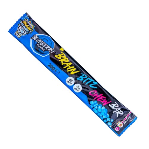 Brain Blasterz  Brain Bitz Chew Bar 20g Kwaśna guma rozpuszczalna