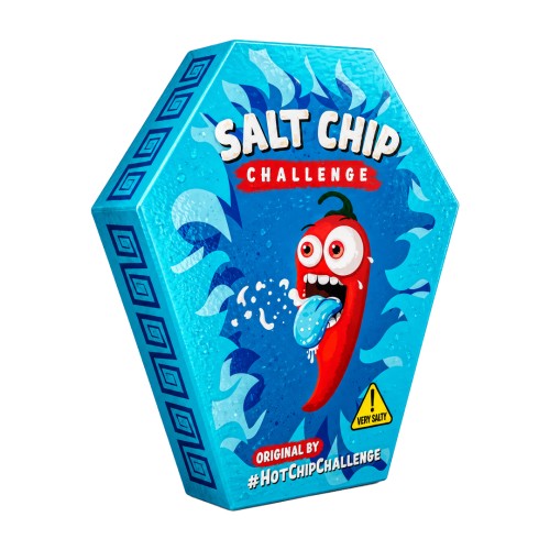 Hot Chip Salt Chip Challenge 8g Ekstremalnie słony chips kukurydziany Wyzwanie