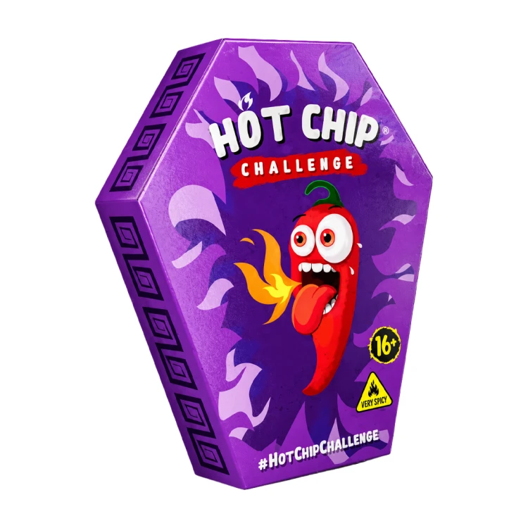 Hot Chip Challenge 2,5g Ekstremalnie ostry chips kukurydziany z dużą zawartością chili Wyzwanie