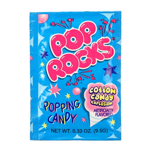Pop Rocks Cotton Candy Popping Candy 9,5g Strzelające cukierki o smaku waty cukrowej