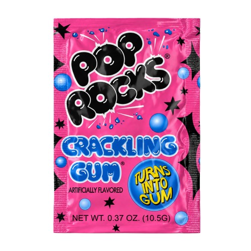 Pop Rocks Crackling Gum 10,5g Strzelające cukierki zamieniające się w gumę do żucia