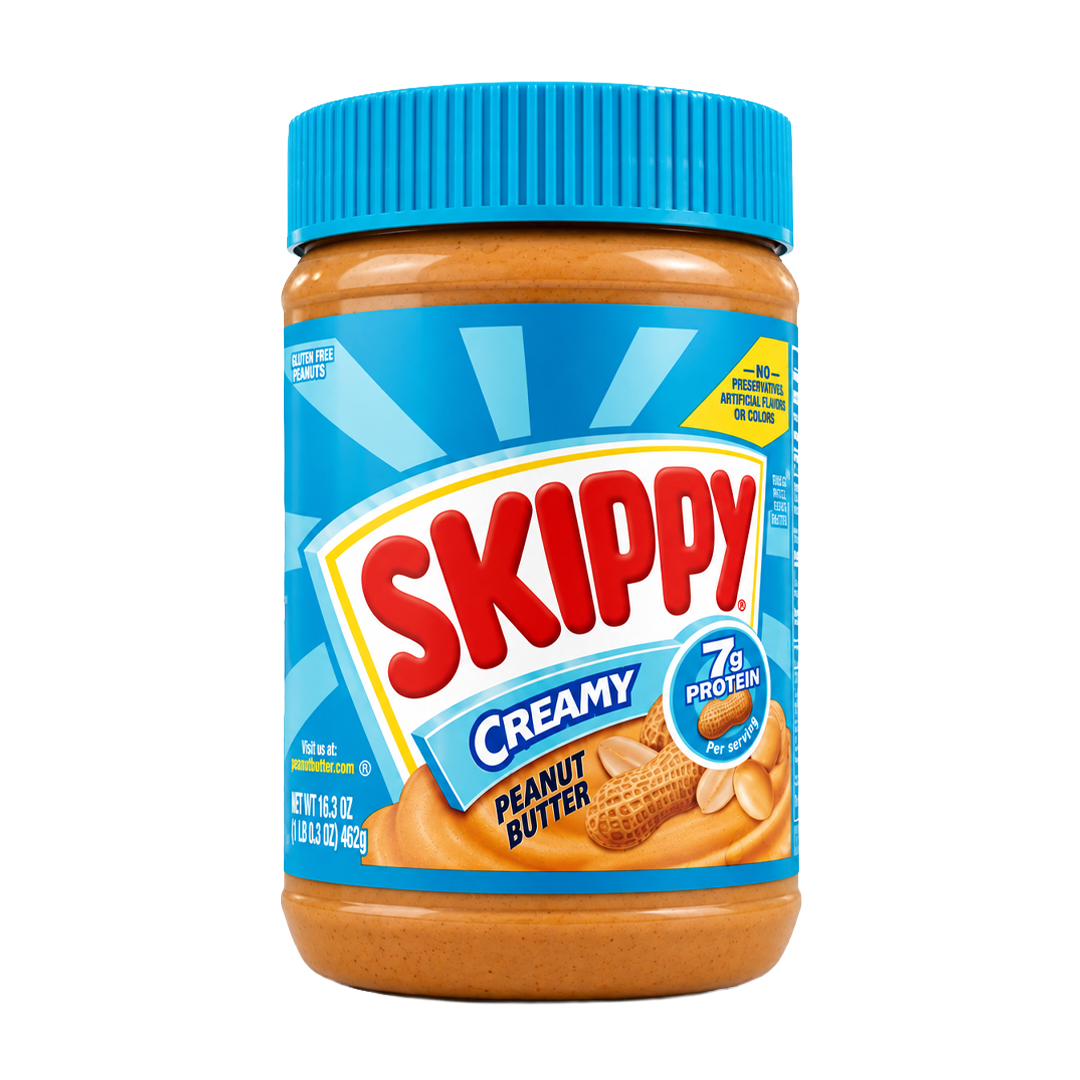 Skippy Creamy Peanut Butter 462g Krem o smaku orzeszków ziemnych