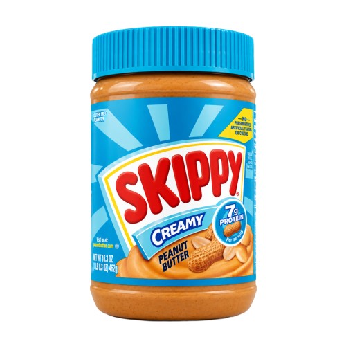 Skippy Creamy Peanut Butter 462g Krem o smaku orzeszków ziemnych