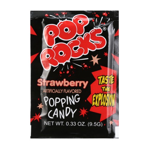 Pop Rocks Strawberry Popping Candy 9,5g Strzelające cukierki o smaku truskawkowym