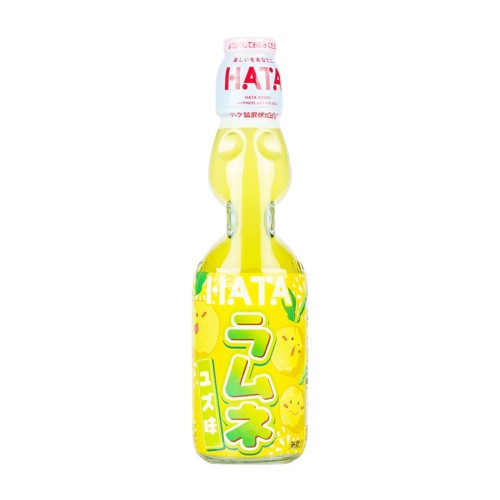 Hata Ramune Yuzu Soda 200ml Japoński napój gazowany o smaku cytrynowym