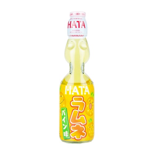 Hata Ramune Pineapple Soda 200ml Japoński napój gazowany o smaku ananasowym