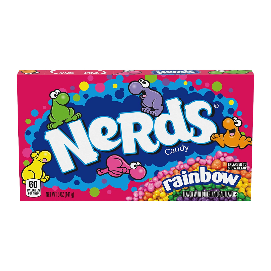 Nerds Rainbow 141g Cukierki o smaku owocowym