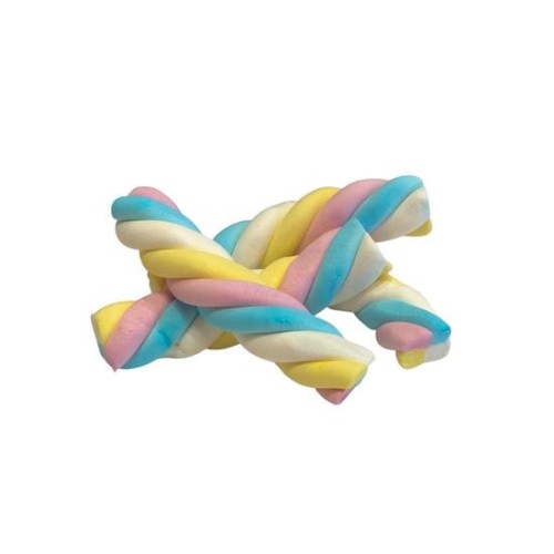 Pianki "Twister 8cm" 850g o smaku  owocowym (125szt.)