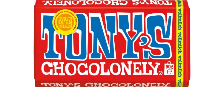 Tony's Chocolonely  Melk  180g Belgijska czekolada mleczna